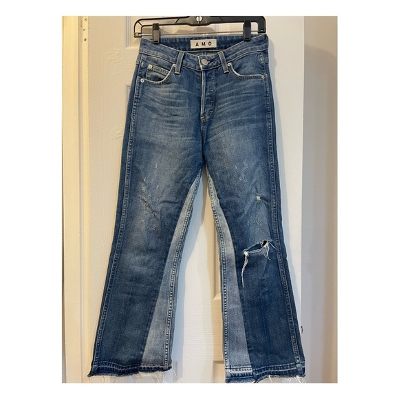 AMO Denim - AMO Two Tone Denim Jean